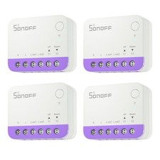 4PCS Sonoff MINI-RBS WIFI Smart Rolladenschalter Jalousie Zeitschaltuhr Schalter