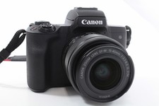 Canon EOS M50 Mark II 15-45mm Kit schwarz, neuwertig, 1000 Auslösungen