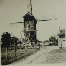 Photo Jüchen 1945 US Army Windmühle Grevenbroich Erkelenz Mönchengladbach Neuss