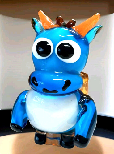 Glasfigur kuh glas - kuh, vase