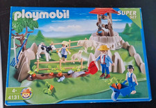 Playmobil Landleben 4131 Bauernhof Brunnen Tiere Pflanzen OVP Karton Super Set