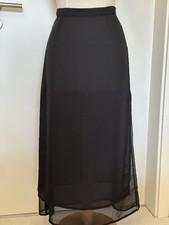 Damen Chiffon Rock 2 Lagig