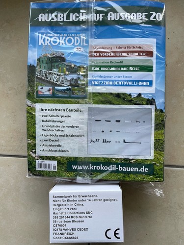 Hachette krokodil spur - krokodil, 2