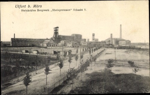 Utfort rheinkamp moers - ak,