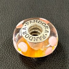 Original PANDORA Charm Murano Glas Silber 925 ALE #1771