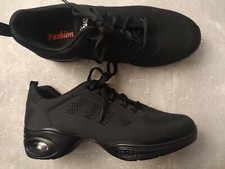 tanzsneaker damen, schwarz,Gr.42, Stoff 