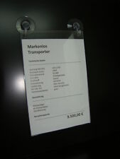 DIN A4 Verkaufsschilder 21x32cm neu 5x Verkaufsschild Autohandel KFZ Händler A 4