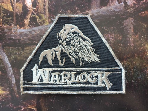 Warlock 80s vintage - vintage, patch