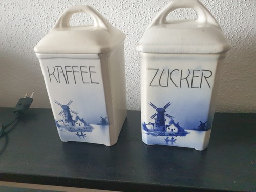 Antik vorratsdose kaffee - "kaffee", "