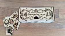 Lenormand Karten aus Holz mit