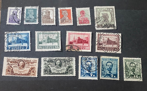Alte briefmarken der - alte,