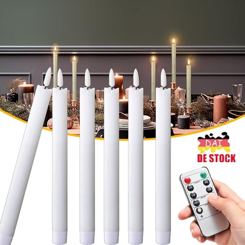 6pcs stabkerzen led kerzen - 6pcs,