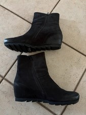 Neu Paul Green Stiefeletten 39 6 Damenschuhe Schuhe Schwarz