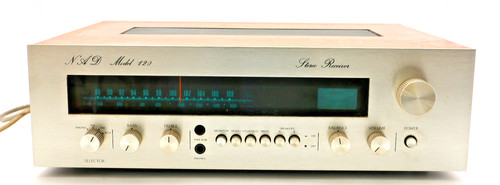 Nad 120 stereo receiver silber - nad,
