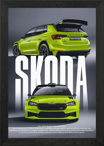 Skoda fabia rally2 car - rs,