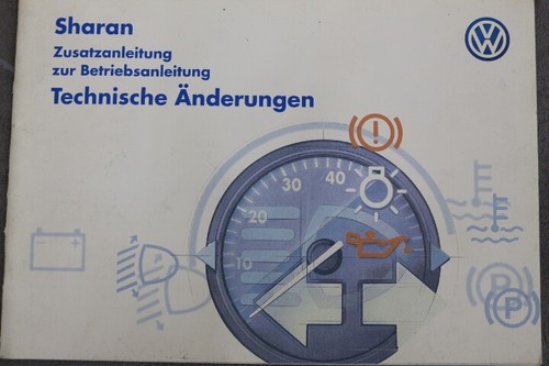 Sharan zusatzanleitung - sharan,