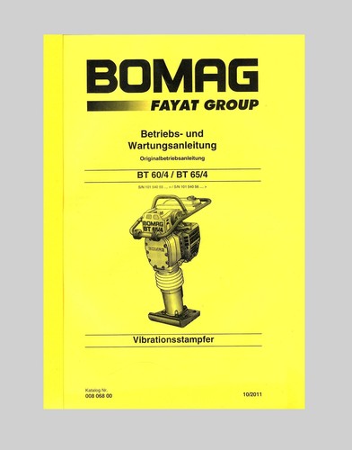 Bomag bt 65 - bomag, 65/4