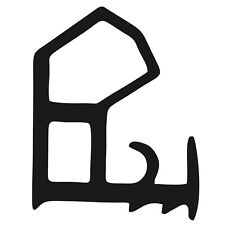 Türdichtung Stahlzargendichtung Z-505 Zargendichtung Tür Zimmertürdichtung