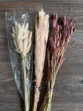 Nr. 106 Trockenblumen 3 Bunde natur/rosa/pink