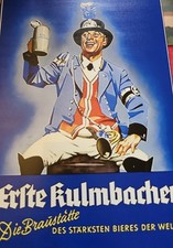 Blechschild  Erste Kulmbacher