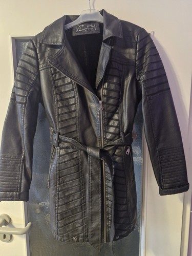 Neue warme damen - warme, lederjacke