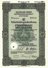 Daimler Benz AG 1942 Stuttgart