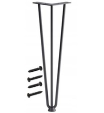 Möbelfuß Loft Schwarz Modern