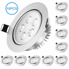 10X LED EinbauStrahler 3W-5W