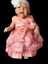 Taufkleid/ Festkleid /Geburtstagkleid /Hochzeitkleid    Gr.62/68 6 Monat Mädchen