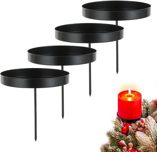 Adventskranz dekoriert mit