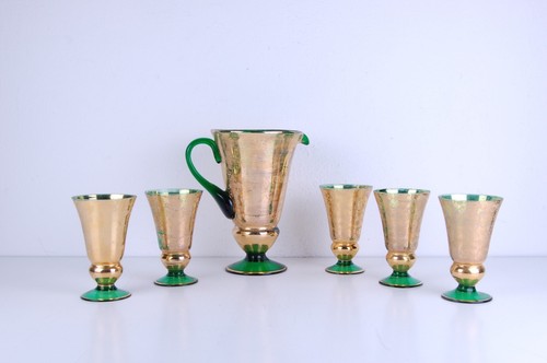 Alt krug glas mundgeblasen - alt,