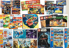 Lego - Bauplan Bauanleitung Auswahlmenü, 70726 70733 70743 70794 71306 71745