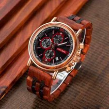 Luxus Holzuhr Holz Armbanduhr