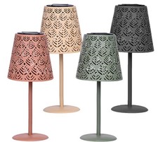 LED Solar Metal Tischleuchte