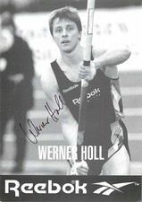 Werner Holl Autogrammkarte