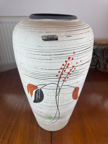 Vintage keramik vase scheurich - vintage,