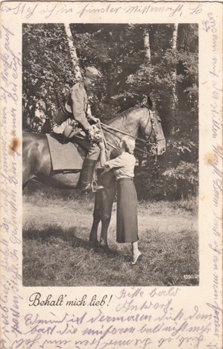 Postkarte wehrmacht soldat - wehrmacht,
