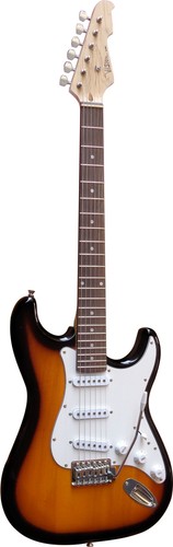 Gitarre msa st5sunburst - e-gitarre,, msa-st5sunburst