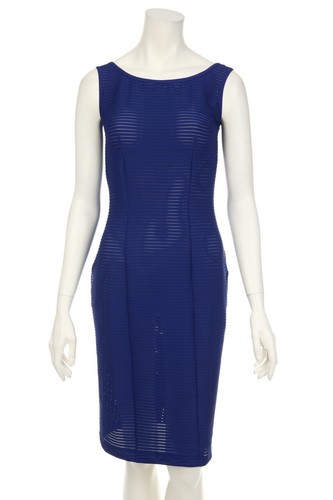 Fisico sheath dress indigo - sheath,