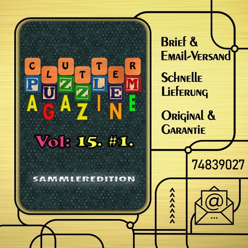 Clutter puzzle magazine vol - clutter,