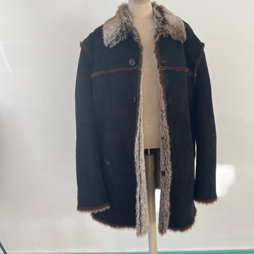 Joop herren mantel kunstpelz - herren,