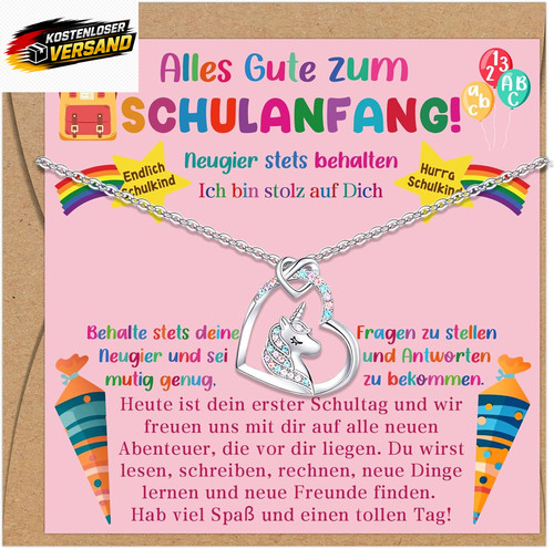 Einhorn kette für - einhorn, mädchen