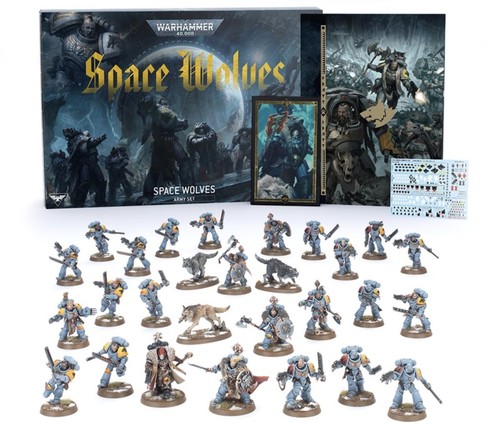 Space wolves army - space, neu