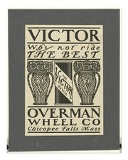 Vintage Fahrrad Werbeplakat