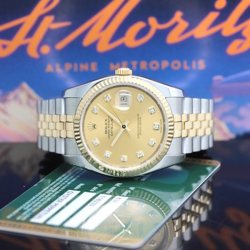 Rolex datejust stahl gold - rolex,