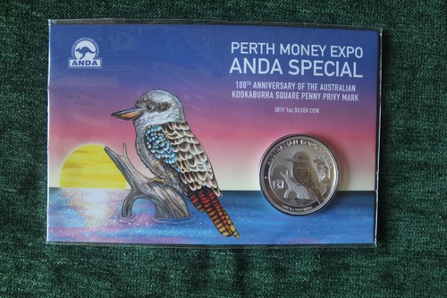1oz kookaburra 2019 anda perth - kookaburra,