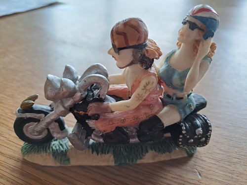 Deko motorrad mit fahrer - motorrad,