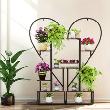 Pflanzenregal Blumenregal L Blumentreppe Schwerlast Herz-Blumenständer Balkon