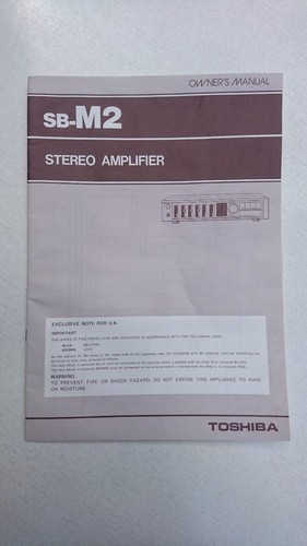 Toshiba stereo amplifter - stereo,