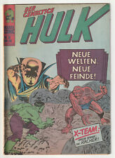 ✪ DER GEWALTIGE HULK #19, Williams Verlag/Marvel Comics 1975 COMICHEFT Z1-